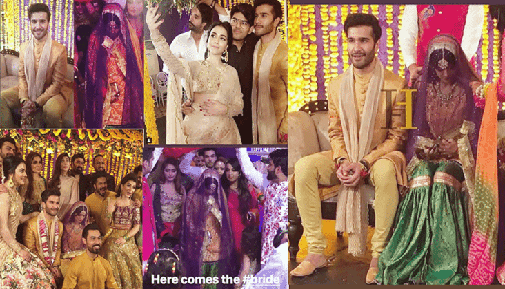 Feroze Khan's Mehndi was literally LIT!