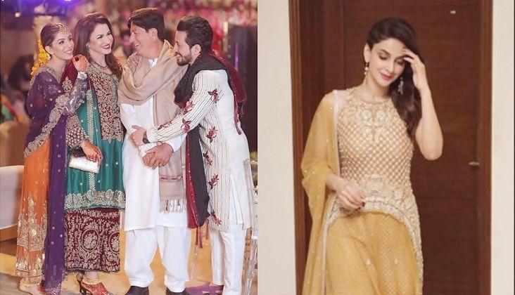 In Photos: Saba Qamar grooves at Salman Faisal's Mehndi
