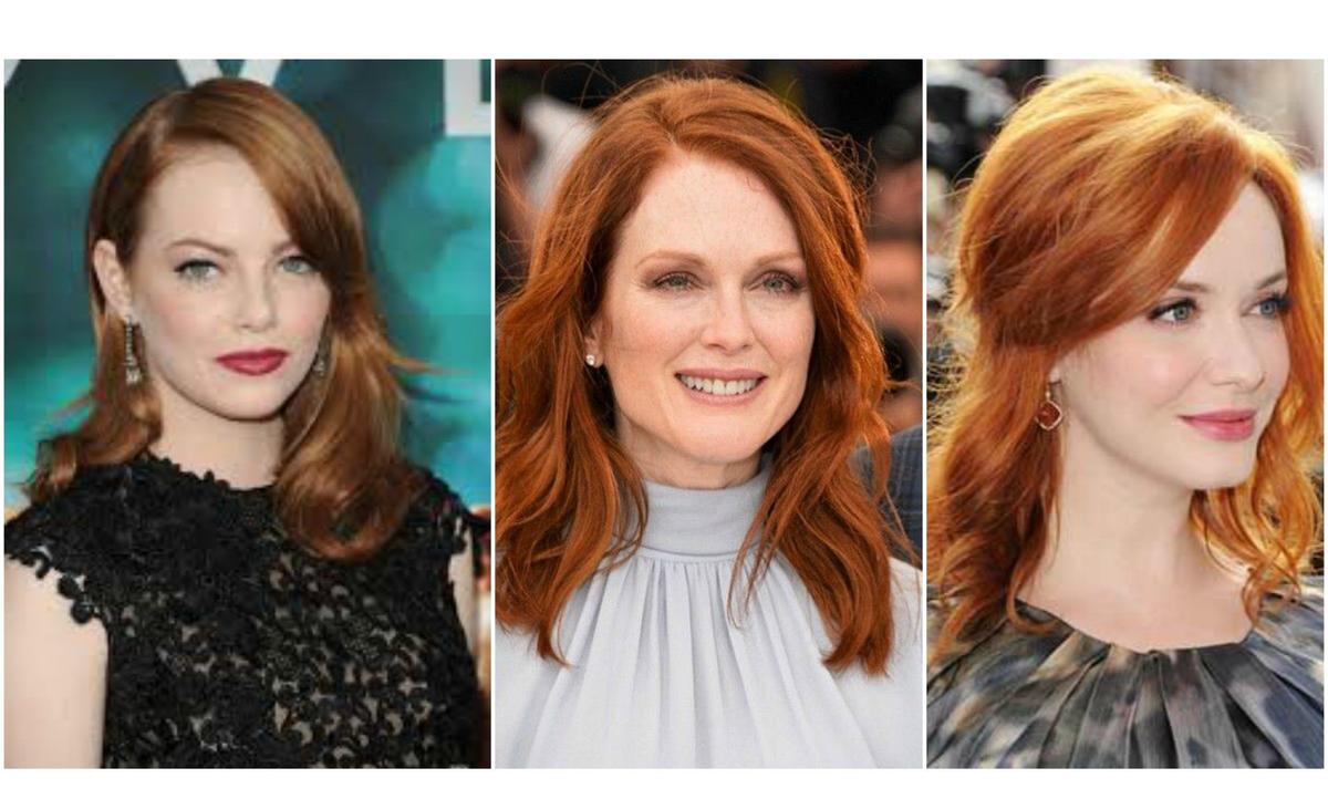 Hollywood's Beautiful Red Hair Celebrities